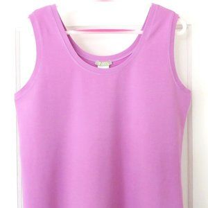 Dolcezza Violet Essential Basic XL Tank Top